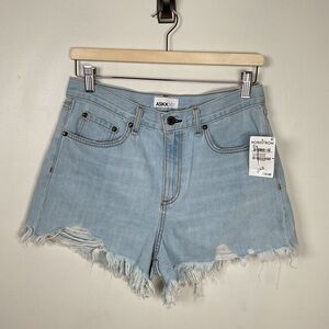 ASKK NY Women’s High Rise Denim Shorts Size‎ 28 | 3” Inseam NWT